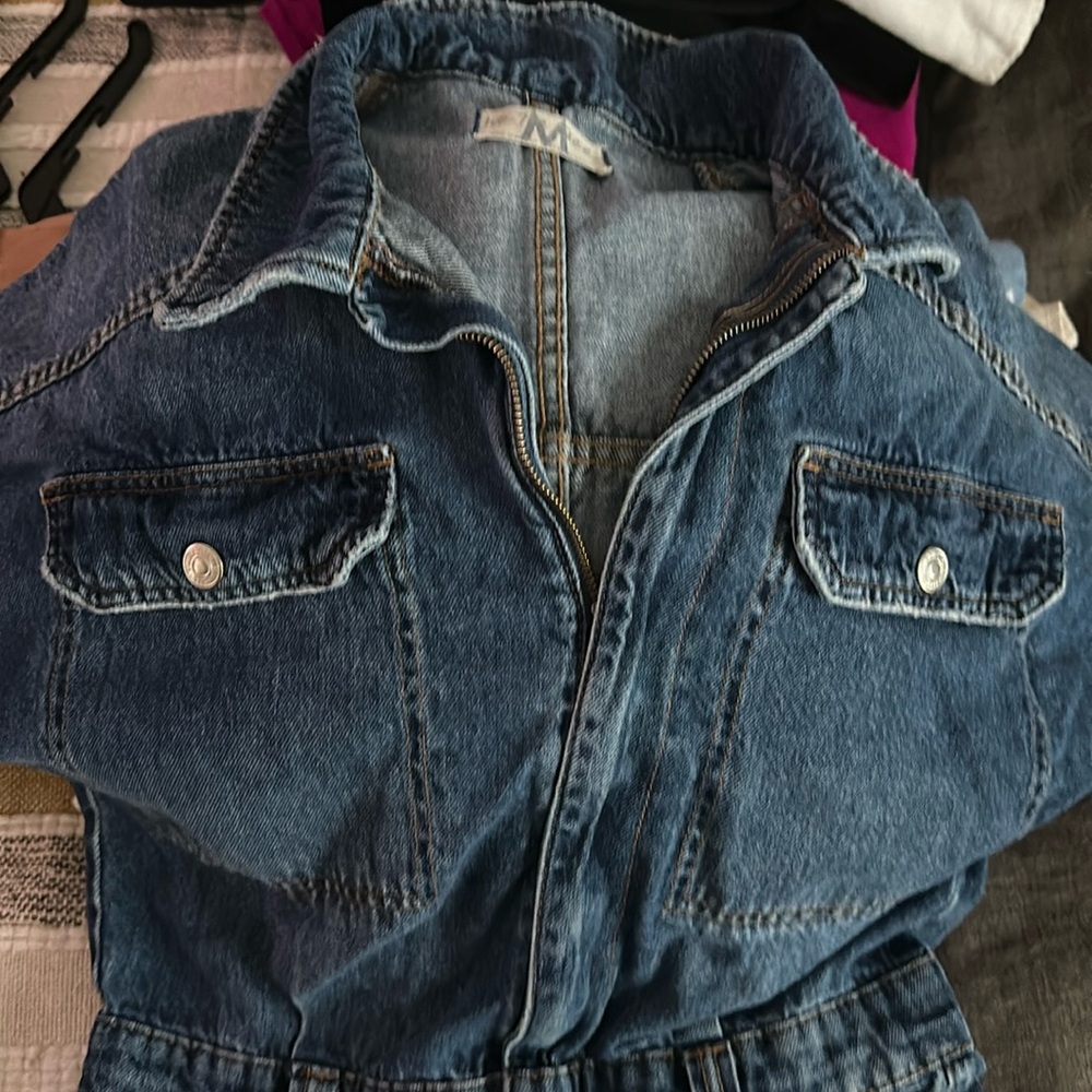Denim jumpsuit